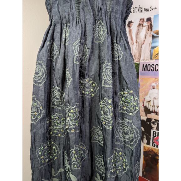 Lapis Y2K Boho Dress - Picture 2 of 7